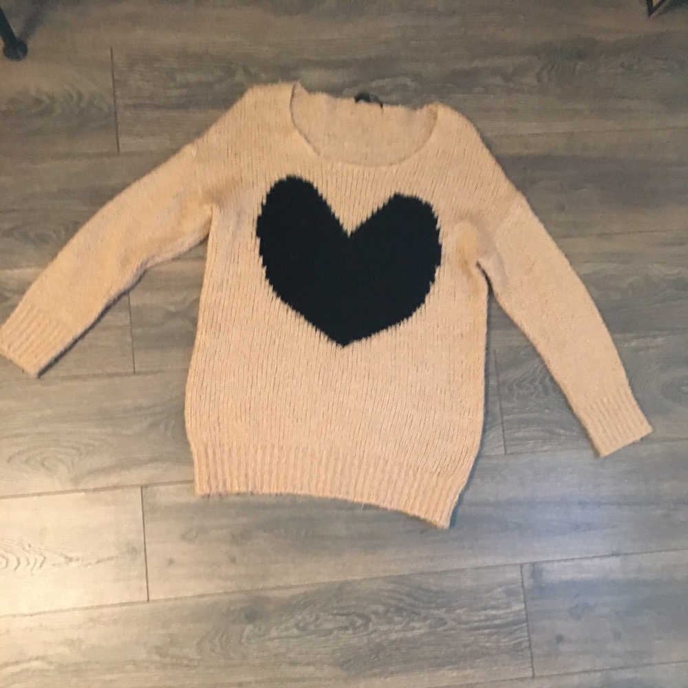 Heavy knit sweater